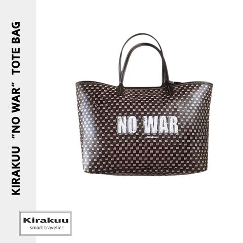"NO WAR" 手提包
