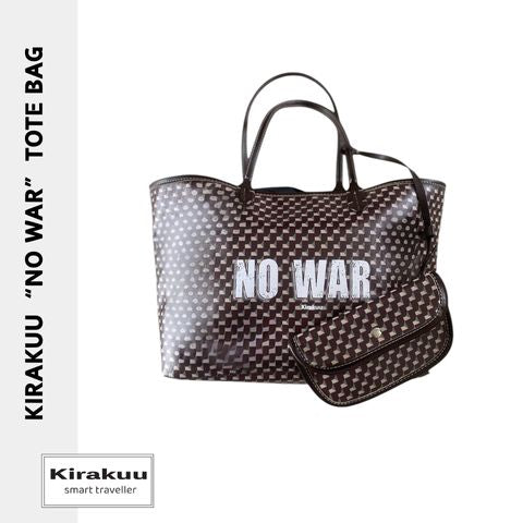 "NO WAR" 手提包