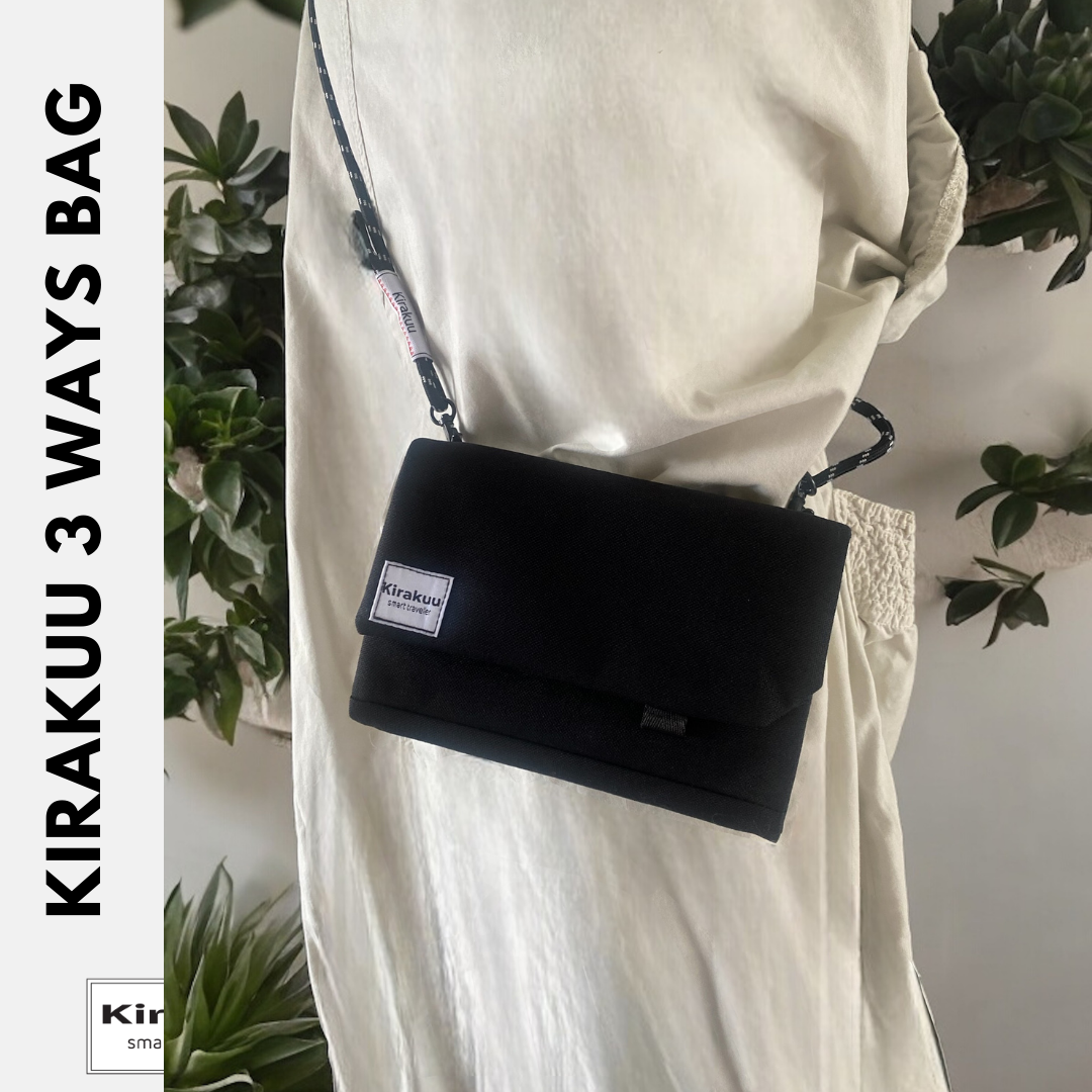 Kirakuu 三用旅行便攜袋