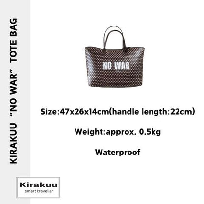 "NO WAR" Tote Bag